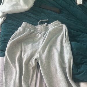 Gray Kids Jogger Pants